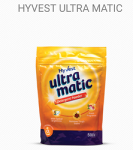 HYVEST ULTRA MATIC DETERGENT POWDER