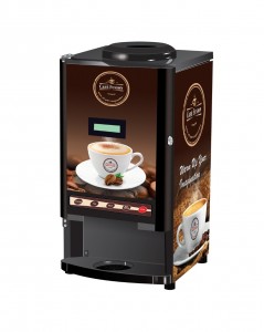 CAFE FUSION TEA COFFEE VENDING MACHINE