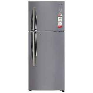 LG 260L 3 Star Smart Inverter Frost-Free Double Door Refrigerator (GL-I292RPZX, Shiny Steel, Door Cooling+